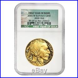 2006 W 1 oz $50 Proof Gold American Buffalo NGC PF 69 UCAM