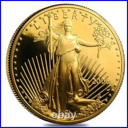 2006 W 1 oz $50 Proof Gold American Eagle NGC PF 70 UCAM