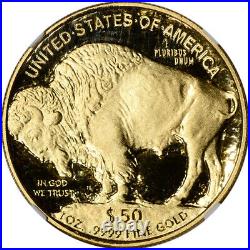 2006 W American Gold Buffalo Proof 1 oz $50 NGC PF70 UCAM Castle Signed