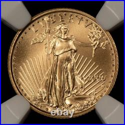 2006-W G$5 1/10 oz Gold American Eagle Burnished NGC MS 70 SKU-G5616
