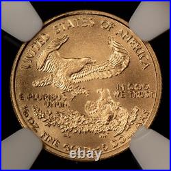 2006-W G$5 1/10 oz Gold American Eagle Burnished NGC MS 70 SKU-G5616
