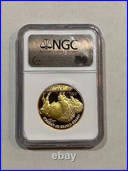 2006 W Proof Gold Buffalo NGC PF70 Ultra Cameo. 9999 Fine First Strikes