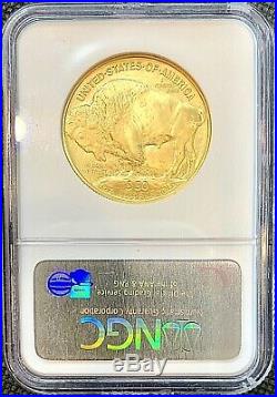2007 1 oz $50 Gold American Buffalo. 9999 NGC MS70 G$50 Early Releases