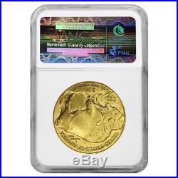 2007 1 oz $50 Gold American Buffalo NGC MS 70