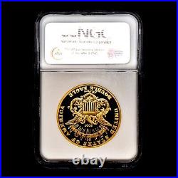 2007 Proof Gold Coin? James Longacre Proposed Motto? Ngc 1 Oz 1865? Trusted