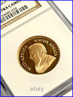 2007 South Africa 1/2 KR PF 69 Ultra Cameo 1/2 Ounce Fine Gold NGC Graded
