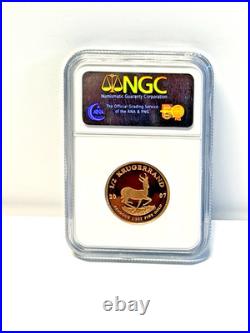 2007 South Africa 1/2 KR PF 69 Ultra Cameo 1/2 Ounce Fine Gold NGC Graded