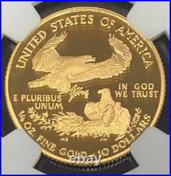 2007 W $10 1/4 oz American Gold Eagle NGC PF70 Ultra Cameo