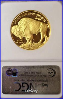2007-W American Gold Buffalo Proof 1 oz $50 NGC PF70 UCAM Early Releases