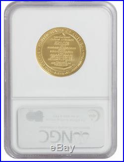 2007-W First Spouse Gold UNC Jefferson's Liberty MS70 NGC First Spouse Series