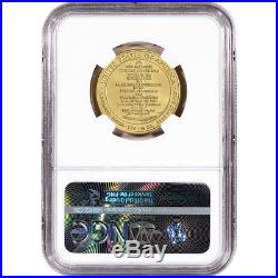 2007-W US First Spouse Gold 1/2 oz BU $10 Thomas Jefferson's Liberty NGC MS70