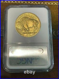 2008 $50 American Buffalo Gold Coin Early Release NGC MS69, 1 ounce pure gold