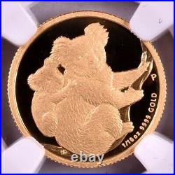 2008-P Australia Koala $15 1/10 oz Gold NGC PF69 Ultra Cameo