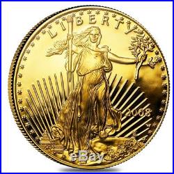 2008 W 1 oz $50 Proof Gold American Eagle NGC PF 70 UCAM