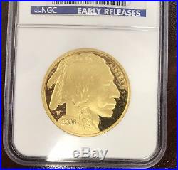2008 W $50 Pf70 Gold Buffalo Ngc Pf70 Ultra Cameo Early Releases