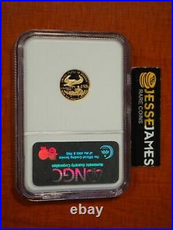 2008 W $5 Proof Gold Eagle Ngc Pf70 Ultra Cameo Classic Brown Label