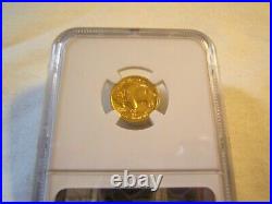 2008 W $5 proof Buffalo gold NGC PF70 Ultra Cameo 1/10 oz..9999 fine
