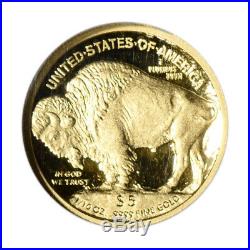 2008-W American Gold Buffalo Proof 1/10 oz $5 NGC PF69 UCAM Early Releases