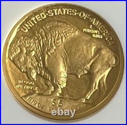 2008 W Buffalo Gold $5.9999 Fine-NGC PF70 PQ Ultra Cameo