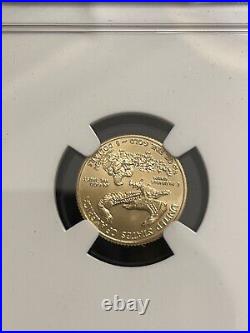 2009 $5 American Gold Eagle NGC Early Releases MS70