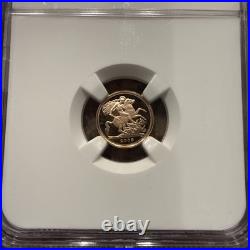 2009 Great Britain, 1/4 Gold Soverign, NGC PF70 Ultra Cameo, With Royal Mint COA