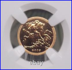 2009 Great Britain 1/4 Sovereign GOLD Coin (. 059 AGW) NGC MS69 #144 ECC&C, Inc