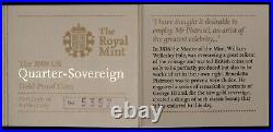 2009 Great Britain 1/4 Sovereign Gold Coin NGC PF 69 CoA. 059 AGW G1784