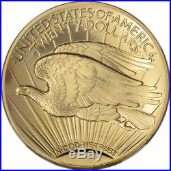 2009 US Gold $20 Ultra High Relief Double Eagle NGC MS70 PL UHR Label