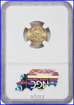 2010 $5 American Gold Eagle MS70 Early Releases NGC