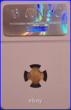 2010 Palau G$1 Nero Restrike NGC MS 70 Gold Coin Pop 1