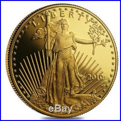 2010 W 1/2 oz $25 Proof Gold American Eagle NGC PF 70 UCAM
