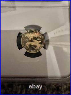 2010 W Proof American Gold Eagle $5 1/10th Oz NGC PF70 UCAM Early Releases