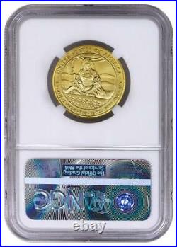 2010-w $10 Jane Pierce? Ngc Ms-70? First Spouse 1/2 Oz Gold Coin? Trusted