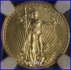 2012 $5 1/10 Oz GOLD American Eagle NGC MS70 First Releases