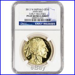 2013-W American Gold Buffalo Proof (1 oz) $50 NGC PF69 UCAM Early Releases