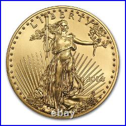 2014 1/10 oz American Gold Eagle MS-70 NGC (Early Releases)