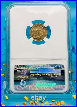 2014 $5 American Gold Eagle Early Releases NGC MS-70 Pristine No Toning