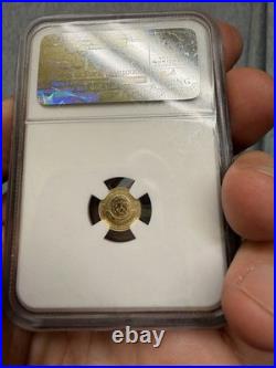 2014 Burundi G5000F KENNEDY FIRST DAY OF ISSUE REV PF 70 Gold