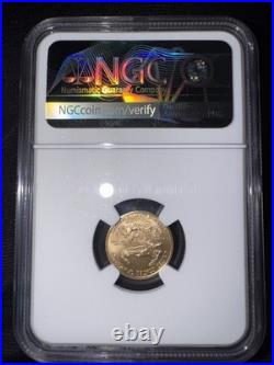 2014 Gold Eagle 1/10oz G$5 NGC MS 69