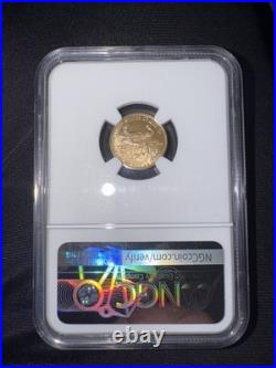 2014 Gold Eagle 1/10oz G$5 NGC MS 69