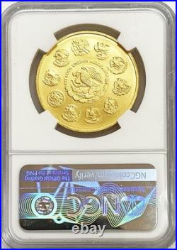 2014 MO GOLD MEXICO 1oz ONZA LIBERTAD WINGED VICTORY COIN NGC MS 69
