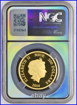 2014 Niue Disney G$200 Gold 1 oz- Daisy Duck PF 70 ULTRA CAMEO VaultBox 2014 Niue Disney G$200 Gold 1 oz- Daisy Duck PF 70 ULTRA CAMEO VaultBox