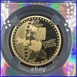 2014 Niue Disney G$200 Gold 1 oz- Daisy Duck PF 70 ULTRA CAMEO VaultBox 2014 Niue Disney G$200 Gold 1 oz- Daisy Duck PF 70 ULTRA CAMEO VaultBox