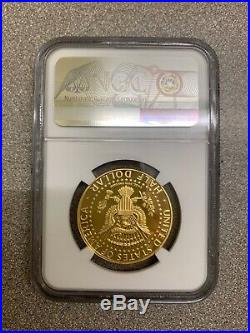 2014-W 50th Anniversary Kennedy Half Dollar 3/4.75 oz Gold Proof Coin NGC PF 70