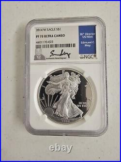 2014 american silver eagle pf 70 ngc