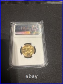 2015 1/4 oz $10 Gold Eagle NGC MS69