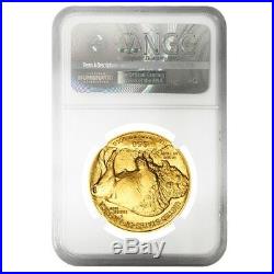 2015 1 oz $50 Gold American Buffalo NGC MS 70 Early Releases