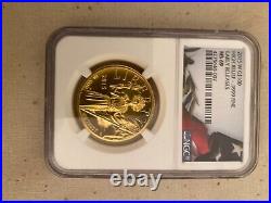 2015 American Liberty High Relief Gold Coin NGC MS 69 with US mint box and COA
