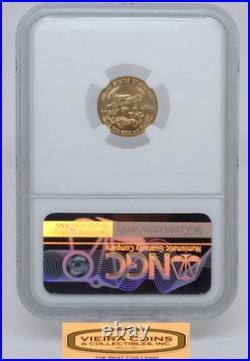 2015 Eagle 1/10 oz Gold $5, NGC MS 69 #B60256