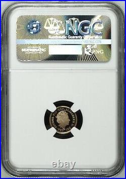 2015 Great Britain Gold Proof Quarter Sovereign. NGC PF70 UCAM First 550 1/4SOV
